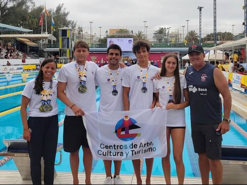 Espectacular actuación del C.D. Nadamás Santa Rosa en el Campeonato Regional de Canarias Junior y Absoluto de Verano 2026