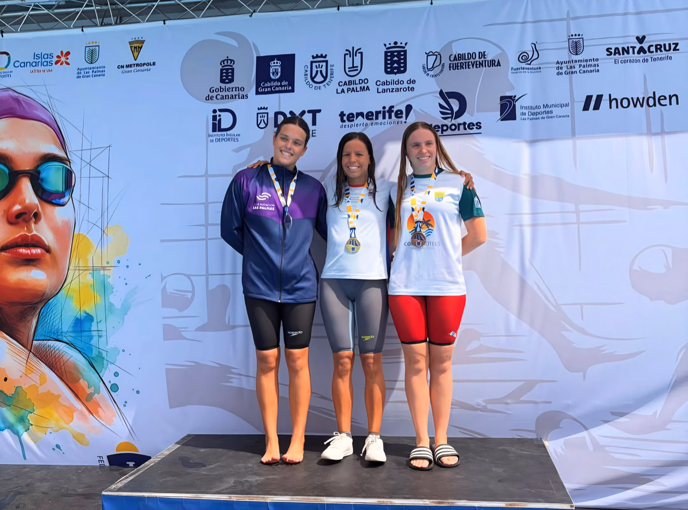 Fotografía 5 de Espectacular actuación del C.D. Nadamás Santa Rosa en el Campeonato Regional de Canarias Junior y Absoluto de Verano 2026